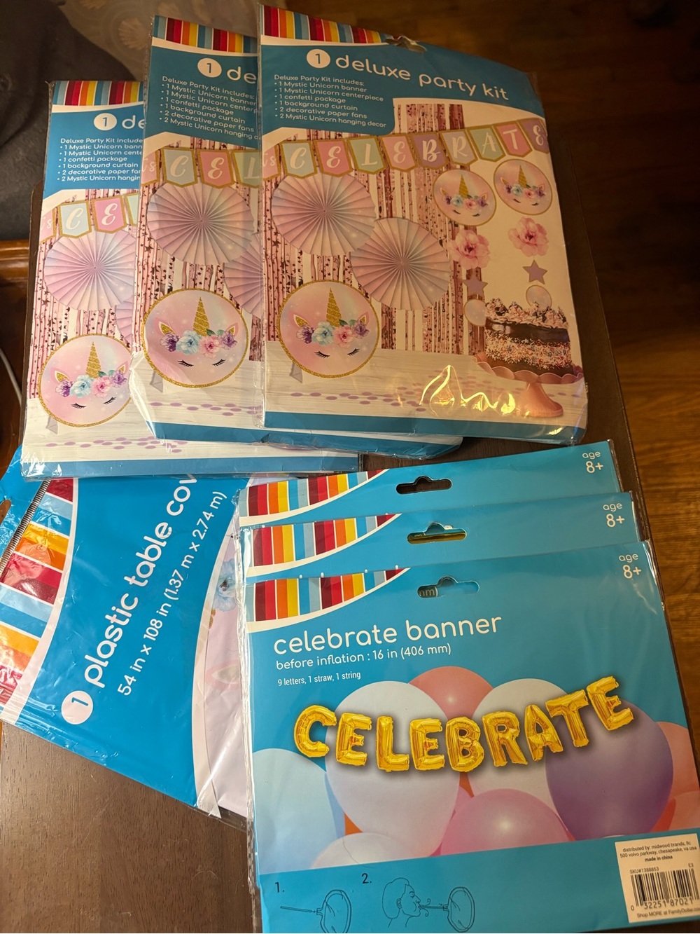 Deluxe Mystic Unicorn Party Kit - Pink and Gold